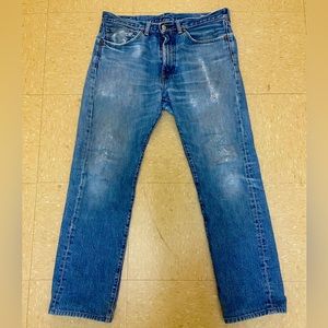 Levi Straus White Oak Cone Denim Blue Jeans 32/32 USA Made